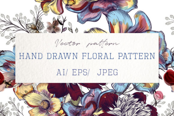 Beautiful Floral Vector Pattern Peony Design Guide
