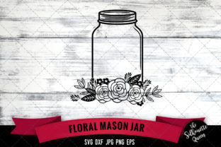 Exploring Floral Mason Jar SVG Files: A Versatile Digital Crafting Resource