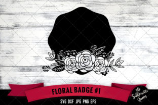 Floral Badge 1: A Strategic Design Asset for Creative and Business Applications