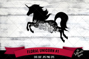 Floral Unicorn 1: A Versatile Design Resource for Creative Projects