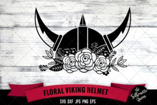 Floral Viking Helmet: Creativity Meets Tradition