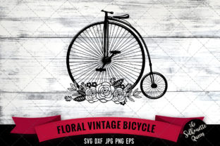 Floral Vintage Bicycle: Creative Applications for Crafters and Small Businesses