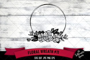 Floral Wreath 11: Elevating Design with Versatile Creative Assets