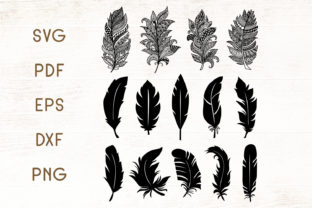 Floral Zentangle Feathers: A Versatile Design Resource for Creative Projects